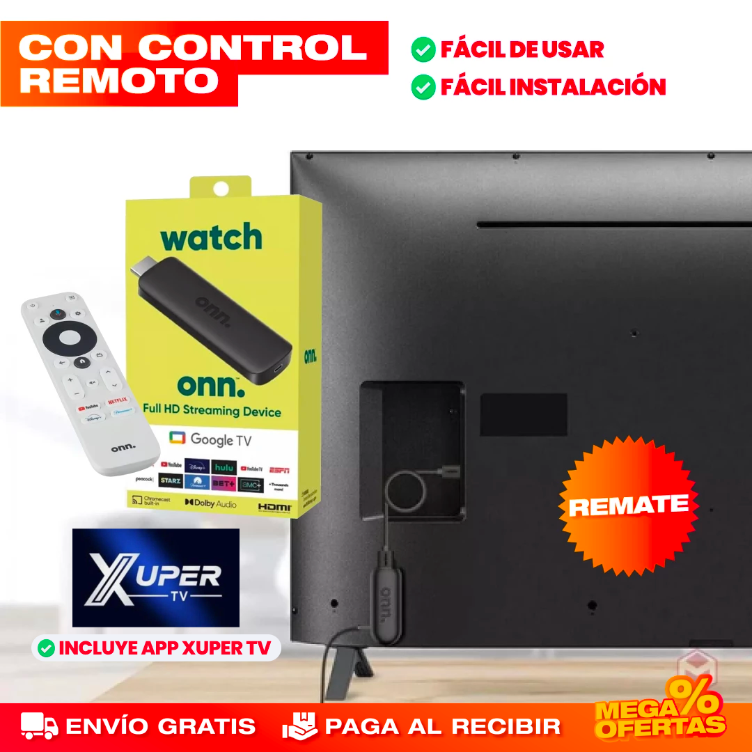 🔥 Oferta Smart TV: Convierte tu TV Normal en una TV Inteligente
